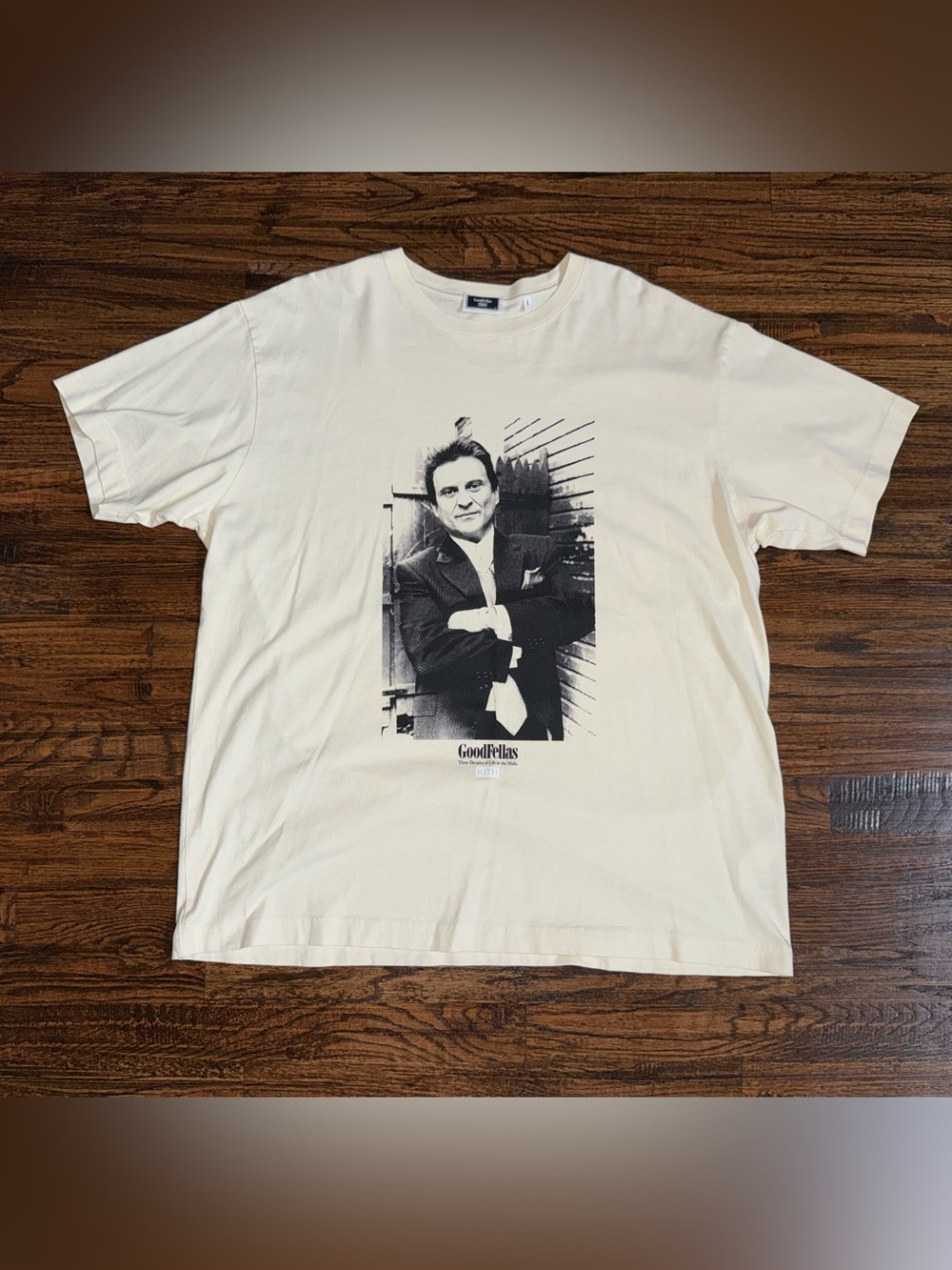 Kith X Goodfellas “Tommy” Joe Pesci Vintage Graphic T-Shirt Sandrift Size XL